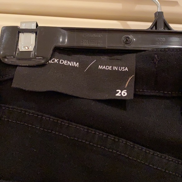 Black jean bellbottoms - Picture 4 of 5